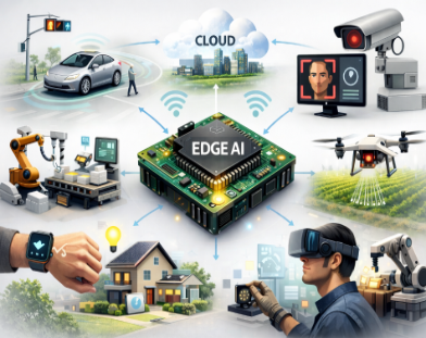 Edge AIソリューションの活用イメージ