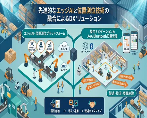 AIoTソリューションの統合活用イメージ